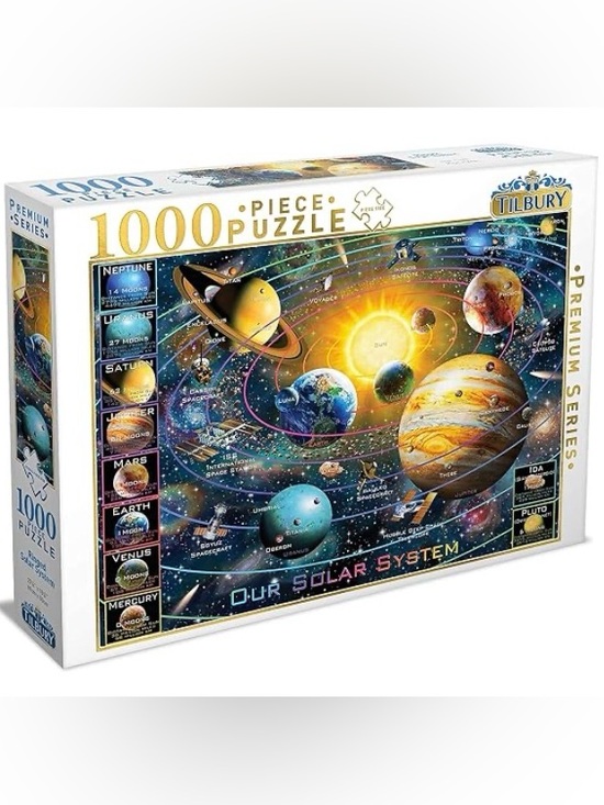 Tilbury Other - TILBURY Puzzle Premium Series 1000-Piece Ringed Solar System